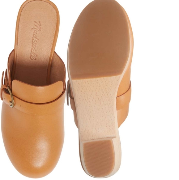 Madewell Monique leather buckle clog 9 - Picture 3 of 10